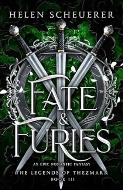 Fate & Furies book cover of the Legends of Thezmarr fantasy series