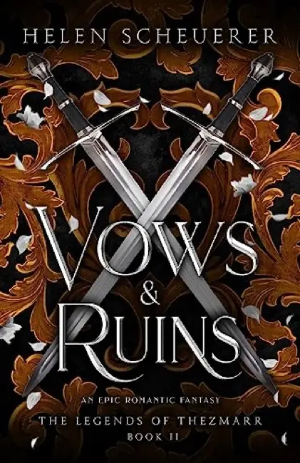 Vows & Ruins book cover of the Legends of Thezmarr fantasy series